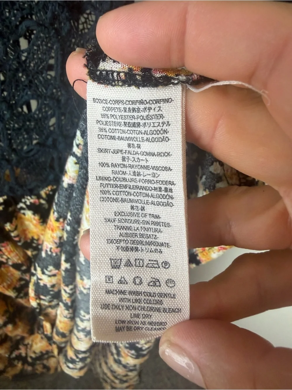 Free People floral urban